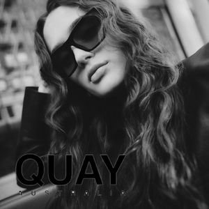 QUAY AUSTRALIA- No Apologies Sunglasses- black, smoke